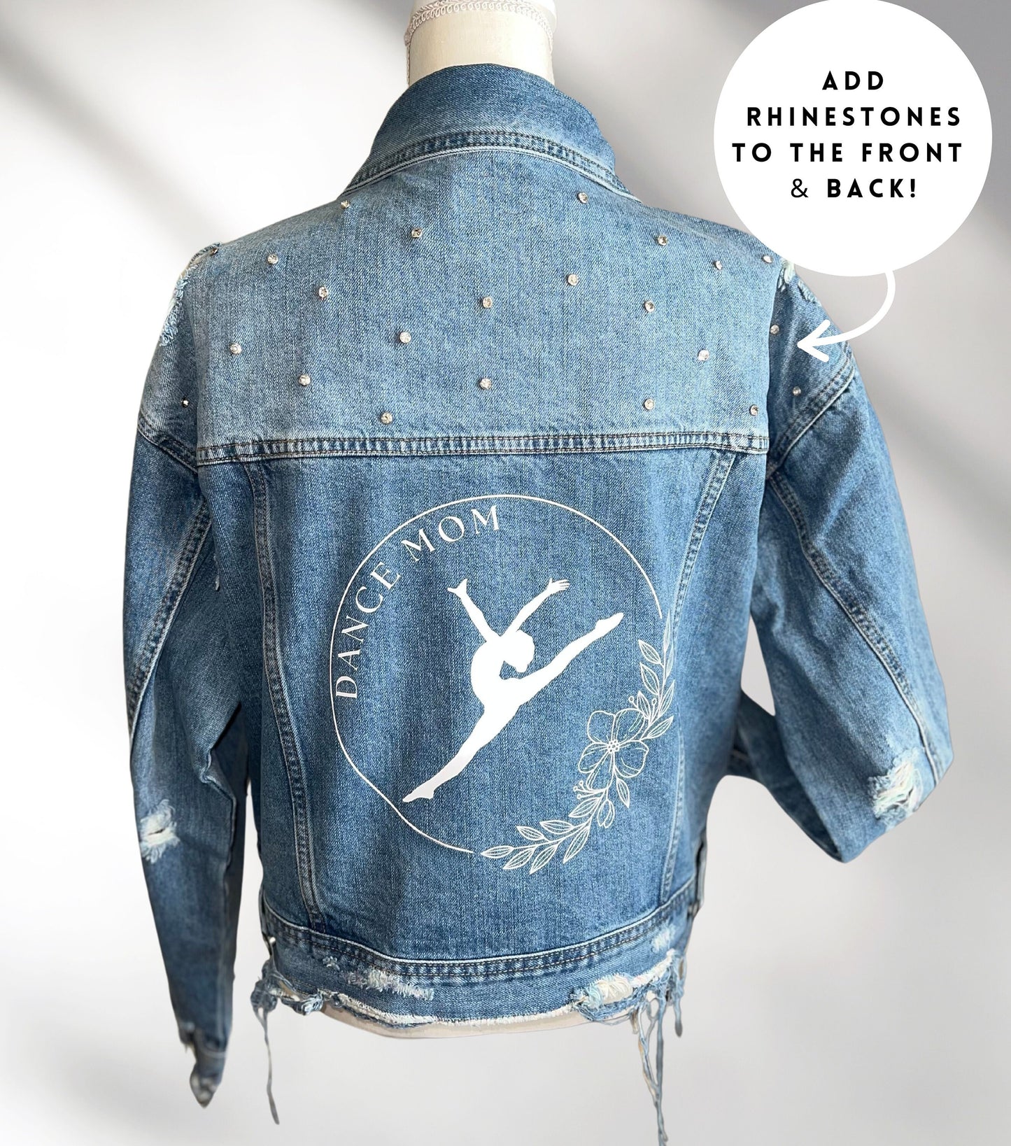 Rhinestone Dance Mom Jacket