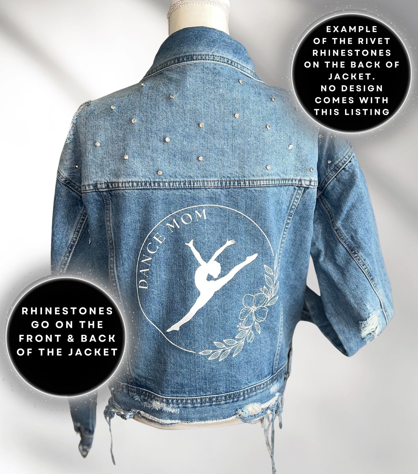 Rhinestone Denim Jacket, Fringe Jean Jacket, Personalized Denim Jacket, Western Jacket, Fringe Coat, Festival Outfits, Custom Jean Jacket