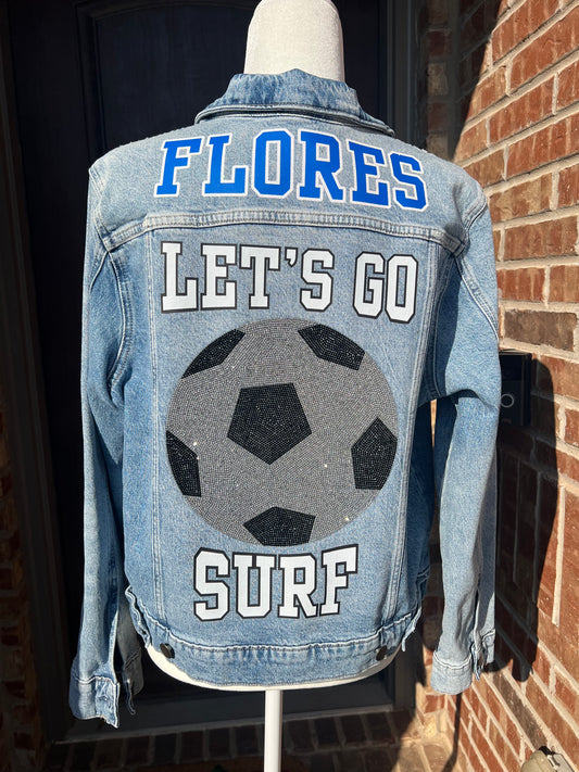 SURF Soccer Denim Jacket